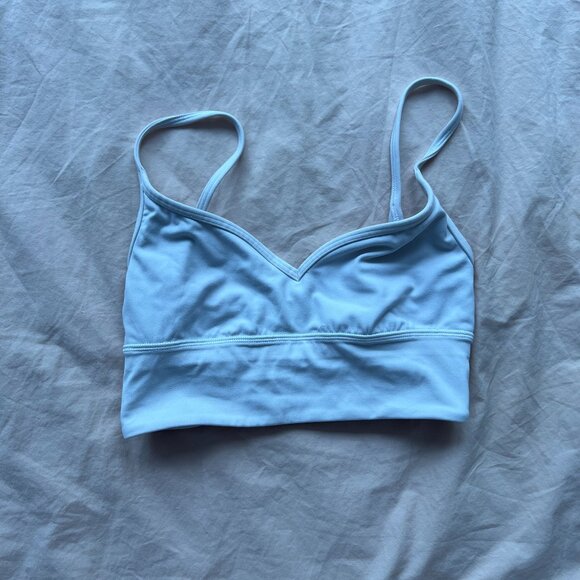 Lululemon Sports Bra White Size 4 - Picture 1 of 2
